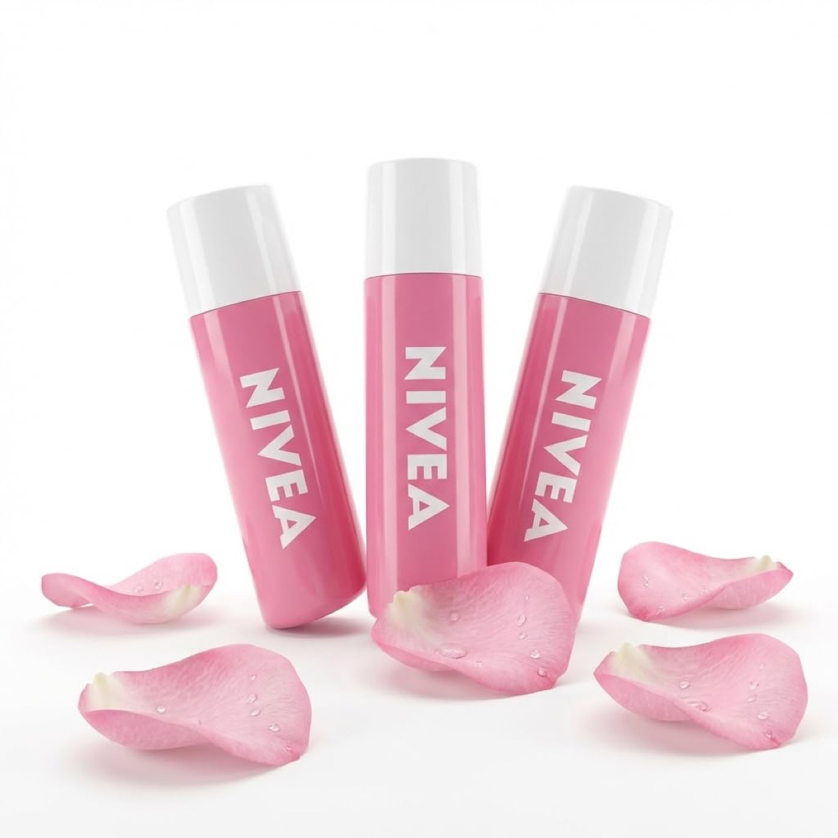 NIVEA Soft Rose Lip Balm, Pack of 3