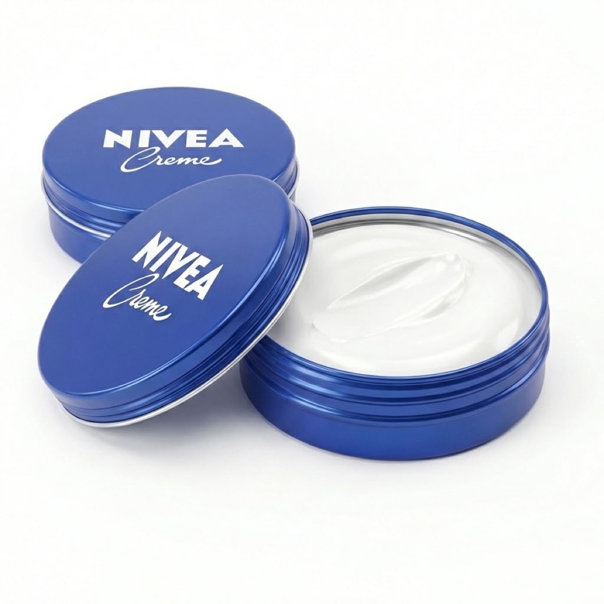 NIVEA Creme Tin 60ml, Pack of 2
