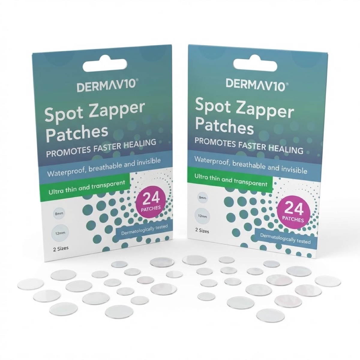 Derma V10 Spot Zapper Patches, 48 Patches