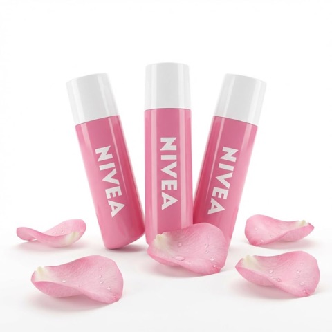 NIVEA Soft Rose Lip Balm, Pack of 3
