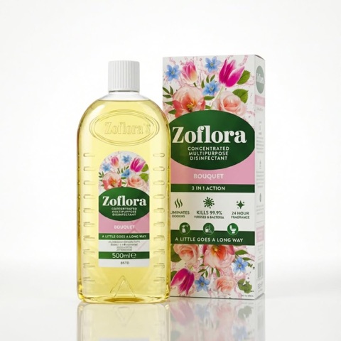 Zoflora Bouquet Concentrated Disinfectant, 500ml